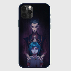 Чехол для iPhone 12 Pro Max Джинкс и Силко, цвет: 3D-черный