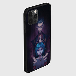 Чехол для iPhone 12 Pro Max Джинкс и Силко, цвет: 3D-черный — фото 2