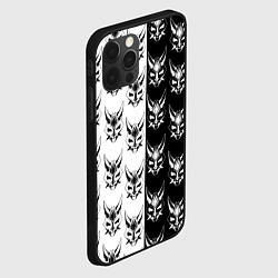 Чехол для iPhone 12 Pro Max GENSHIN IMPACT XIAO MASK ГЕНШИН ИМПАКТ СЯО МАСКА, цвет: 3D-черный — фото 2