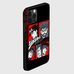 Чехол для iPhone 12 Pro Max JOJO BIZARRE ADVENTURE ДЖОДЖО АРТ, цвет: 3D-черный — фото 2