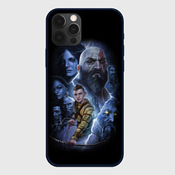 Чехол для iPhone 12 Pro Max GOD OF WAR РАГНАРЁК, цвет: 3D-черный