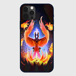 Чехол для iPhone 12 Pro Max DOTA 2 ФЕНИКС, цвет: 3D-черный