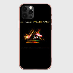 Чехол для iPhone 12 Pro Max Live at the Empire Pool - Pink Floyd, цвет: 3D-светло-розовый