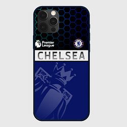 Чехол для iPhone 12 Pro Max FC Chelsea London ФК Челси Лонон, цвет: 3D-черный