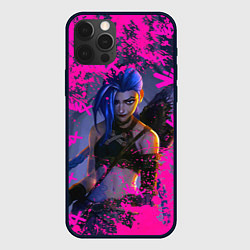 Чехол для iPhone 12 Pro Max Jinx v2 Arcane LoL, цвет: 3D-черный