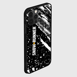 Чехол для iPhone 12 Pro Max SnowRunner Logo, цвет: 3D-черный — фото 2