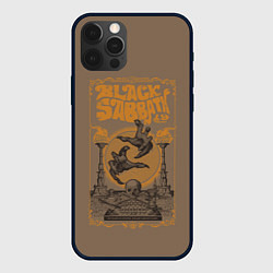 Чехол для iPhone 12 Pro Max Black Sabbat Tour, цвет: 3D-черный