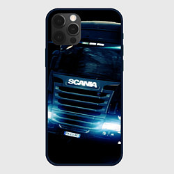 Чехол для iPhone 12 Pro Max SCANIA Дальнобой 2022, цвет: 3D-черный