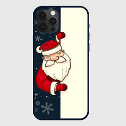 Чехол для iPhone 12 Pro Max Привет Дед Мороз, цвет: 3D-черный