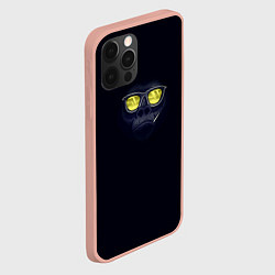 Чехол для iPhone 12 Pro Max Обезьяний chill, цвет: 3D-светло-розовый — фото 2