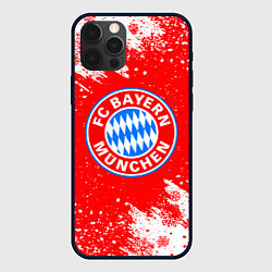 Чехол для iPhone 12 Pro Max НОВОГОДНИЙ BAYERN MUNCHEN СВИТЕР НОВОГОДНИЙ, цвет: 3D-черный