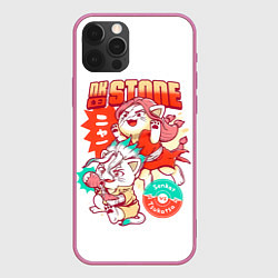 Чехол iPhone 12 Pro Max Котятки Сенку и Цукаса Dr Stone