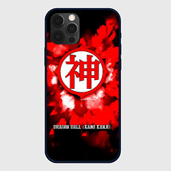 Чехол для iPhone 12 Pro Max Dragon Ball - Kami Kanji, цвет: 3D-черный