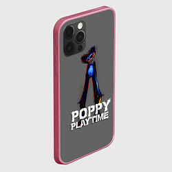 Чехол для iPhone 12 Pro Max HUGGY WUGGY POPPY PLAYTIME, цвет: 3D-малиновый — фото 2