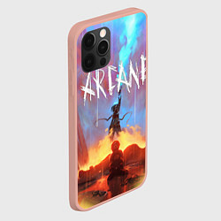 Чехол для iPhone 12 Pro Max JINX ARCANE LOL LEAGUE OF LEGENDS, цвет: 3D-светло-розовый — фото 2