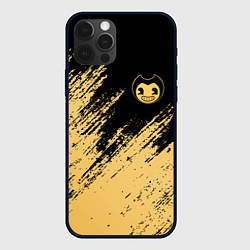 Чехол для iPhone 12 Pro Max Bendy and the ink machine - Вектор, цвет: 3D-черный