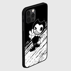 Чехол для iPhone 12 Pro Max Bendy and the ink machine - Bendy, цвет: 3D-черный — фото 2