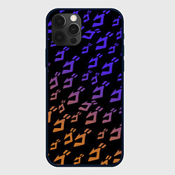 Чехол для iPhone 12 Pro Max JOJOS BIZARRE ADVENTURE PATTERN, цвет: 3D-черный