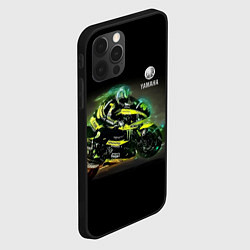 Чехол для iPhone 12 Pro Max YAMAHA - famous racing team!, цвет: 3D-черный — фото 2