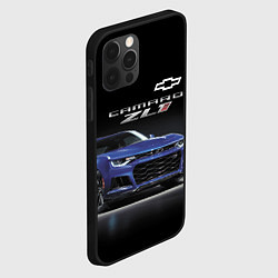 Чехол для iPhone 12 Pro Max Chevrolet Camaro ZL1 Motorsport, цвет: 3D-черный — фото 2