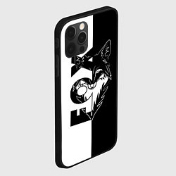 Чехол для iPhone 12 Pro Max FOX Лис, цвет: 3D-черный — фото 2