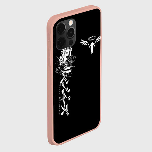 Чехол iPhone 12 Pro Max TOKYO REVENGERS WALHALLA TEAM WHITE / 3D-Светло-розовый – фото 2