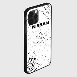 Чехол для iPhone 12 Pro Max Nissan ниссан, цвет: 3D-черный — фото 2