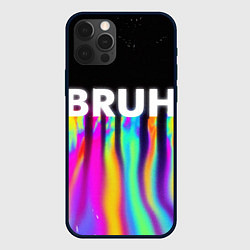Чехол для iPhone 12 Pro Max BRUH Братан, цвет: 3D-черный