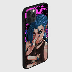 Чехол для iPhone 12 Pro Max Arcane League Of Legends JINX ПАУДЕР, цвет: 3D-черный — фото 2