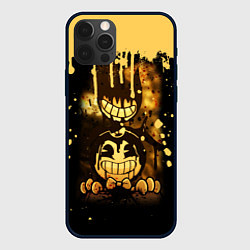 Чехол для iPhone 12 Pro Max Bendy And The Ink Machine Игра Бенди, цвет: 3D-черный