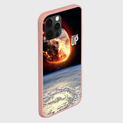 Чехол для iPhone 12 Pro Max Dont look up! Comets flight!, цвет: 3D-светло-розовый — фото 2