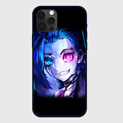 Чехол для iPhone 12 Pro Max Jinx Powder, цвет: 3D-черный