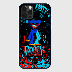 Чехол для iPhone 12 Pro Max Poppy Playtime Плэйтайм, цвет: 3D-черный