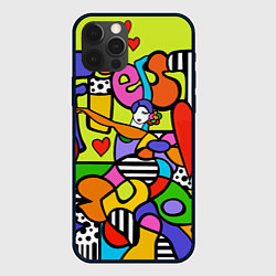 Чехол для iPhone 12 Pro Max Fiesta dance, цвет: 3D-черный