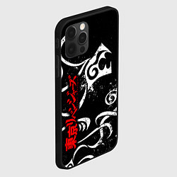 Чехол для iPhone 12 Pro Max DRAKEN TATTOO WHITE ТОСВА, цвет: 3D-черный — фото 2