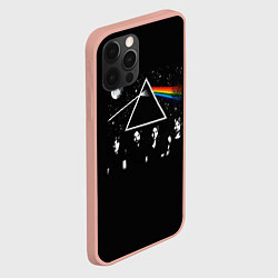 Чехол для iPhone 12 Pro Max PINK FLOYD LOGO ПИНК ФЛОЙД НЕБО, цвет: 3D-светло-розовый — фото 2