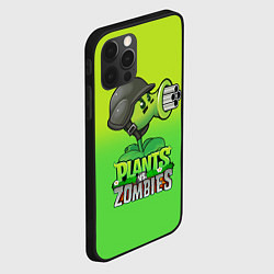Чехол для iPhone 12 Pro Max Plants vs Zombies - Горохомёт, цвет: 3D-черный — фото 2