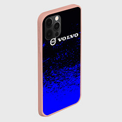 Чехол для iPhone 12 Pro Max Volvo - Авто, цвет: 3D-светло-розовый — фото 2