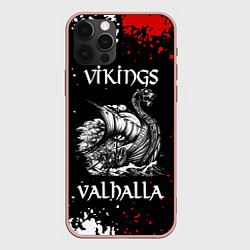 Чехол для iPhone 12 Pro Max Викинги: Вальхалла Vikings: Valhalla, цвет: 3D-светло-розовый