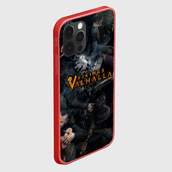 Чехол для iPhone 12 Pro Max В пылу битвы: Викинги: Вальхалла, цвет: 3D-красный — фото 2