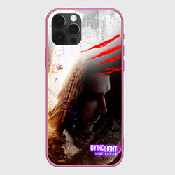 Чехол для iPhone 12 Pro Max Dying Light 2: Stay Human, цвет: 3D-малиновый