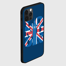 Чехол для iPhone 12 Pro Max LONDON Лондон, цвет: 3D-черный — фото 2