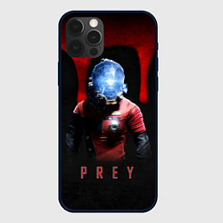Чехол для iPhone 12 Pro Max Prey dark blood, цвет: 3D-черный