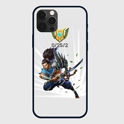 Чехол для iPhone 12 Pro Max Yasuo Meme, цвет: 3D-черный