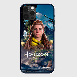 Чехол для iPhone 12 Pro Max Horizon Aloy Элой, цвет: 3D-черный