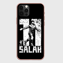 Чехол для iPhone 12 Pro Max Мохамед Салах Mohamed Salah, цвет: 3D-светло-розовый