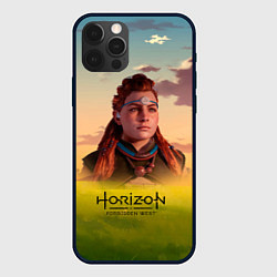 Чехол для iPhone 12 Pro Max Horizon Forbidden West Aloy, цвет: 3D-черный