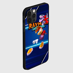 Чехол для iPhone 12 Pro Max Rayman Legends Blue, цвет: 3D-черный — фото 2