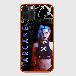 Чехол для iPhone 12 Pro Max JINX ARCANE, цвет: 3D-красный