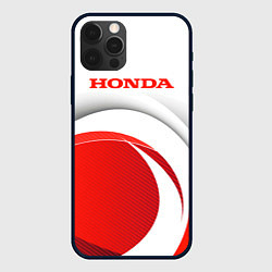 Чехол для iPhone 12 Pro Max Хонда HONDA, цвет: 3D-черный